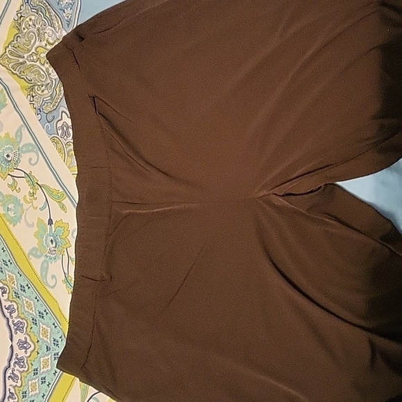 Susan Graver Brown Everyday Trousers - Picture 2 of 5